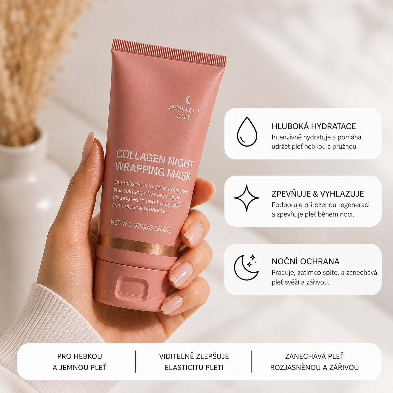 Nuvea Skin – Kolagenová noční maska™